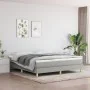 Light gray fabric bed frame 180x200 cm by vidaXL, Beds and slatted bases - Ref: Foro24-3120630, Price: 110,40 €, Discount: %