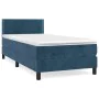 Box spring bed with dark blue velvet mattress 80x200 cm by vidaXL, Beds and slatted bases - Ref: Foro24-3141213, Price: 276,1...