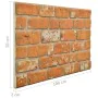 3D wall panels light brown brick design 11 pcs EPS by vidaXL, Wall covering - Ref: Foro24-147198, Price: 179,55 €, Discount: %