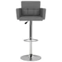 Kitchen stools 2 units gray synthetic leather by vidaXL, Kitchen stools - Ref: Foro24-323658, Price: 186,28 €, Discount: %