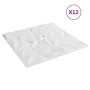 Wall panels 12 units XPS amethyst white 50x50 cm 3 m² by vidaXL, Wall covering - Ref: Foro24-356943, Price: 41,56 €, Discount: %