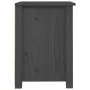 Solid gray pine wood bedside table 40x35x49 cm by vidaXL, Nightstands - Ref: Foro24-813713, Price: 49,39 €, Discount: %