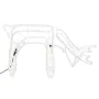 Christmas reindeer figure 3 units cold white 73x31x45 cm by vidaXL, Christmas lights - Ref: Foro24-3154319, Price: 121,19 €, ...