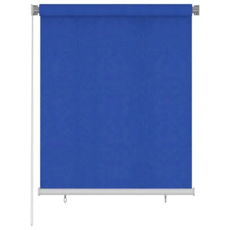 Blue HDPE garden roller blind 120x140 cm by vidaXL, Blinds and blinds - Ref: Foro24-312838, Price: 33,20 €, Discount: %