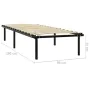 Schwarzer Metallbettrahmen 90x200 cm von vidaXL, Betten und Lattenroste - Ref: Foro24-284678, Preis: 83,24 €, Rabatt: %