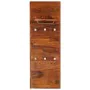 Solid sheesham wood coat rack 118x40 cm by vidaXL, Hat and coat racks - Ref: Foro24-246351, Price: 88,75 €, Discount: %