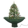 Weihnachtsbaum mit Schnee mit Sockel aus grünem Regenschirm 75 cm von vidaXL, Weihnachtsbäume - Ref: Foro24-284331, Preis: 10...