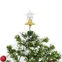 Weihnachtsbaum mit Schnee mit Sockel aus grünem Regenschirm 75 cm von vidaXL, Weihnachtsbäume - Ref: Foro24-284331, Preis: 10...