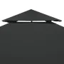 Gazebo replacement cover 310 g/m² dark gray 3x3 m by vidaXL, Covers for tents and gazebos - Ref: Foro24-40878, Price: 51,64 €...