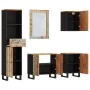 Bathroom furniture set 5 pieces solid recycled wood by vidaXL, Bathroom furniture - Ref: Foro24-3200647, Price: 425,56 €, Dis...