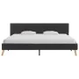 Dark gray fabric bed frame 180x200 cm by vidaXL, Beds and slatted bases - Ref: Foro24-284815, Price: 216,21 €, Discount: %