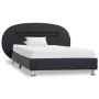 Bed frame with LED black synthetic leather 90x200 cm by vidaXL, Beds and slatted bases - Ref: Foro24-285426, Price: 185,40 €,...