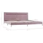 Bettgestell mit LED-Stoff in Rosa, 180 x 200 cm von vidaXL, Betten und Lattenroste - Ref: Foro24-280980, Preis: 209,97 €, Rab...