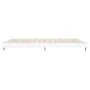 White engineered wood bed frame 150x200 cm by vidaXL, Beds and slatted bases - Ref: Foro24-832237, Price: 143,51 €, Discount: %