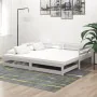 Removable sofa bed solid white pine wood 2x(90x200) cm by vidaXL, Beds and slatted bases - Ref: Foro24-3083695, Price: 260,73...