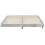 Concrete gray plywood bed frame 180x200cm by vidaXL, Beds and slatted bases - Ref: Foro24-832121, Price: 142,63 €, Discount: %