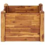 Blumenbeet aus massivem Akazienholz, 60 x 60 x 44 cm von vidaXL, Töpfe und Pflanzgefäße - Ref: Foro24-46576, Preis: 84,76 €, ...