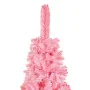 Slim Christmas tree with LEDs and pink balls 240 cm by vidaXL, Christmas trees - Ref: Foro24-3078069, Price: 82,74 €, Discoun...