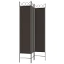 Brown fabric 3-panel divider screen 120x200 cm by vidaXL, Room dividers - Ref: Foro24-350147, Price: 35,03 €, Discount: %