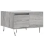 Sonoma gray plywood coffee table 55x55x36.5 cm by vidaXL, Coffee table - Ref: Foro24-830762, Price: 53,87 €, Discount: %