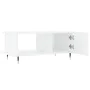 Glossy white plywood coffee table 90x50x40 cm by vidaXL, Coffee table - Ref: Foro24-829470, Price: 45,58 €, Discount: %