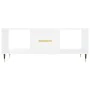 Glossy white plywood coffee table 102x50x40 cm by vidaXL, Coffee table - Ref: Foro24-829278, Price: 48,92 €, Discount: %