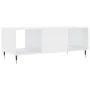 Glossy white plywood coffee table 102x50x40 cm by vidaXL, Coffee table - Ref: Foro24-829278, Price: 48,92 €, Discount: %