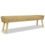 Natural rattan hallway bench 160x35x45 cm by vidaXL, Benches for halls and storage - Ref: Foro24-244580, Price: 145,96 €, Dis...