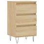 Aparador madera de ingeniería roble Sonoma 40x35x70 cm de vidaXL, Aparadores - Ref: Foro24-831095, Precio: 59,21 €, Descuento: %