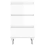 Glossy white engineered wood sideboard 40x35x70 cm by vidaXL, Sideboards - Ref: Foro24-831094, Price: 50,80 €, Discount: %