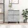 Gray concrete plywood sideboard 60x35x70 cm by vidaXL, Sideboards - Ref: Foro24-831128, Price: 89,82 €, Discount: %