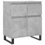 Gray concrete plywood sideboard 60x35x70 cm by vidaXL, Sideboards - Ref: Foro24-831128, Price: 89,82 €, Discount: %