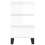 Engineered wood glossy white sideboard 40x35x70 cm by vidaXL, Sideboards - Ref: Foro24-831102, Price: 68,96 €, Discount: %