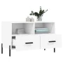 Weißer TV-Schrank aus Sperrholz, 80 x 36 x 50 cm von vidaXL, TV-Möbel - Ref: Foro24-828980, Preis: 68,92 €, Rabatt: %