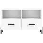 Weißer TV-Schrank aus Sperrholz, 80 x 36 x 50 cm von vidaXL, TV-Möbel - Ref: Foro24-828980, Preis: 68,92 €, Rabatt: %