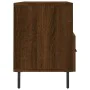 Mueble de TV madera de ingeniería marrón roble 102x36x50 cm de vidaXL, Muebles TV - Ref: Foro24-829059, Precio: 60,14 €, Desc...