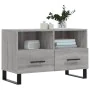 Engineered wood TV stand in Sonoma gray, 80x36x50 cm by vidaXL, TV Furniture - Ref: Foro24-829002, Price: 50,80 €, Discount: %