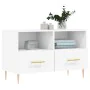 Weißer TV-Schrank aus Sperrholz, 80 x 36 x 50 cm von vidaXL, TV-Möbel - Ref: Foro24-828956, Preis: 51,55 €, Rabatt: %