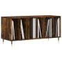 Smoked oak plywood disc cabinet 100x38x48 cm by vidaXL, CD and DVD storage - Ref: Foro24-831745, Price: 73,82 €, Discount: %