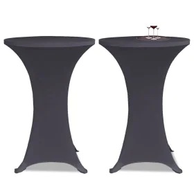 Elastic cover for table 2 units 80 cm anthracite gray by vidaXL, Covers - Ref: Foro24-131430, Price: 22,34 €, Discount: %