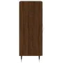 Oak brown engineered wood sideboard 34.5x34x90 cm by vidaXL, Sideboards - Ref: Foro24-828779, Price: 58,77 €, Discount: %