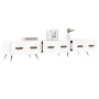 Engineered wood TV stand in white, 150x36x30 cm by vidaXL, TV Furniture - Ref: Foro24-829124, Price: 87,41 €, Discount: %