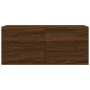 Eichenbrauner Wandschrank aus Holzwerkstoff, 80 x 36,5 x 35 cm von vidaXL, Schließfächer und Lagerschränke - Ref: Foro24-8301...