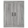 Sonoma grauer Wandschrank aus Holzwerkstoff, 69,5 x 34 x 90 cm von vidaXL, Sideboards - Ref: Foro24-830386, Preis: 67,69 €, R...