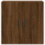 Oak brown engineered wood wall cabinet 60x31x60 cm by vidaXL, Lockers and storage cabinets - Ref: Foro24-829979, Price: 60,58...