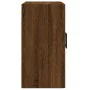 Oak brown engineered wood wall cabinet 60x31x60 cm by vidaXL, Lockers and storage cabinets - Ref: Foro24-829979, Price: 60,58...