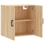 Wandschrank aus Sonoma-Eichenholzwerkstoff, 60 x 31 x 60 cm von vidaXL, Schließfächer und Lagerschränke - Ref: Foro24-829967,...