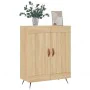 Sonoma Oak Engineered Wood Sideboard 69.5x34x90 cm by vidaXL, Sideboards - Ref: Foro24-830167, Price: 73,93 €, Discount: %