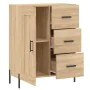 Sonoma Oak Engineered Wood Sideboard 69.5x34x90 cm by vidaXL, Sideboards - Ref: Foro24-830271, Price: 113,89 €, Discount: %