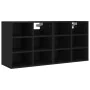 Shoe cabinets 2 units black 52.5x30x50 cm by vidaXL, Lockers and storage cabinets - Ref: Foro24-808687, Price: 91,13 €, Disco...